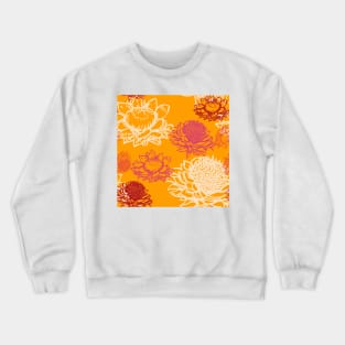 Everlasting Daisy Australian Wildflower Crewneck Sweatshirt